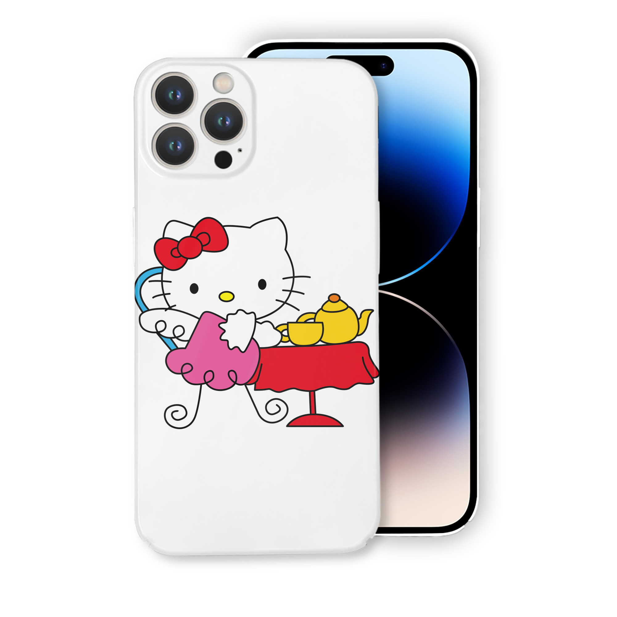（画像用） Hello Kitty ハローキティ 【iPhone 14シリーズ対応】ハードケース